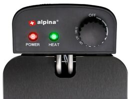 ALPINA Fritéza nerez ocel 3 l 2000W ED-223162