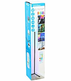 GRUNDIG LED stojací lampa rohová s ovládáním RGB a bílá ED-223503