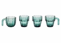 ALPINA Sklenice na limonádu stohovatelné sada 4 ks kaktus ED-223999