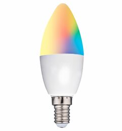 ALPINA Chytrá žárovka LED RGB WIFI bílá + barevná E14 ED-225432