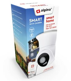 ALPINA Chytrá IP kamera WiFi venkovní HD 1080p ED-226465
