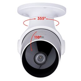 ALPINA Chytrá IP kamera WiFi venkovní HD 1080p ED-226467