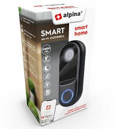 ALPINA Chytrý videozvonek FHD 1080p ED-226468