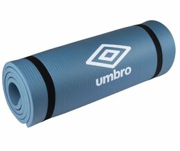 UMBRO Podložka na jógu a fitness s popruhem modrá ED-226926