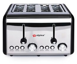 ALPINA Topinkovač na 4 topinky 1500 W ED-226997