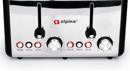 ALPINA Topinkovač na 4 topinky 1500 W ED-226997