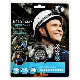 GRUNDIG Čelovka na běhání a turistiku 7 LED ED-238692