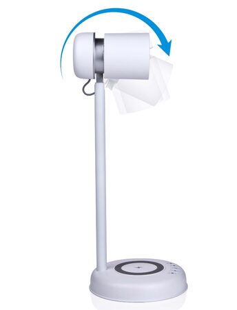 GRUNDIG Stolní lampa LED s bezdrátovou nabíječkou na mobil 3v1 ED-247255