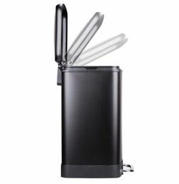 DIRT-DEVIL Odpadkový koš na tříděný odpad 2 x 12 l tiché zavírání černá ED-249507