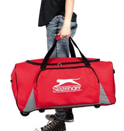 SLAZENGER Sportovní /cestovní taška s kolečky 65 x 34 cm červená ED-210018cerv