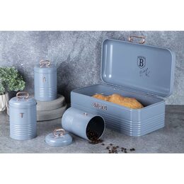 BERLINGERHAUS Chlebník a sada dóz 4 ks Moonlight Edition BH-6755