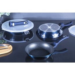 BERLINGERHAUS Sada pánví s odnímatelnou rukojetí 5 ks Aquamarine Metallic Line BH-7056