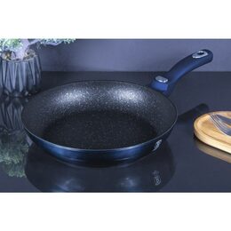 BERLINGERHAUS Pánev s odnímatelnou rukojetí + víko 28 cm Aquamarine Metallic Line - design. vada BH-7153sleva