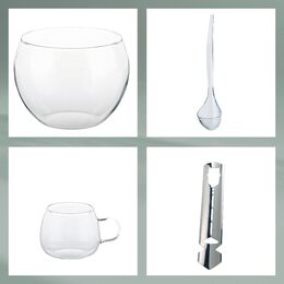 KELA Sada na punč / bowle Juntos sklo 11 ks KL-16670