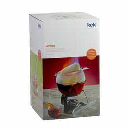 KELA Sada na punč / bowle Juntos sklo 11 ks KL-16670