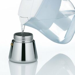 KELA Konvice na espresso Ferrara nerez černá 19,5 cm 10,0 cm  300,0 ml KL-10899