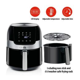 ALPINA Horkovzdušná fritéza s digitálním displejem 3,5 l, 1400 W ED-224641