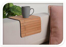 Servírovací podložka 44 x 24 cm bambus přírodní hnědá