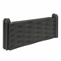 PROGARDEN Vyvýšený záhon 45 x 45 x 18 cm černý plast KO-R10000250