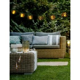 GRUNDIG Solární světelný řetěz  lucerny 8 lamp ED-247660