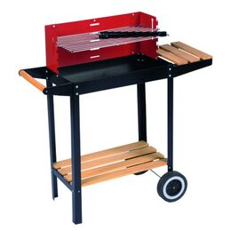 BBQ COLLECTION Gril na dřevěné uhlí obdélníkový  83x28x83cm ED-295218