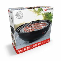 ALPINA Stolní elektrický gril kulatý 1250W ED-218208