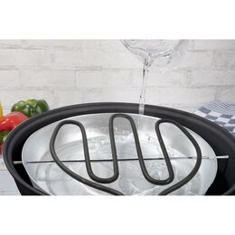 ALPINA Stolní elektrický gril kulatý 1250W ED-218208