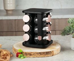 BERLINGERHAUS Kořenky v otočném stojanu 13 ks Black rose BH-8559