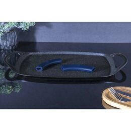 BERLINGERHAUS Grilovací deska s mramorovým povrchem 47 cm Aquamarine Metallic Line BH-6095