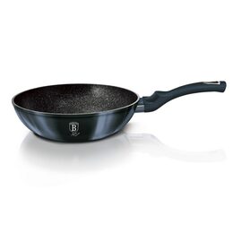 BERLINGERHAUS Pánev WOK s mramorovým povrchem 30 cm Aquamarine Metallic Line BH-6114