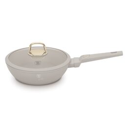 BERLINGERHAUS Pánev hluboká s titanovým povrchem a poklicí 24 cm Sahara Collection BH-8062