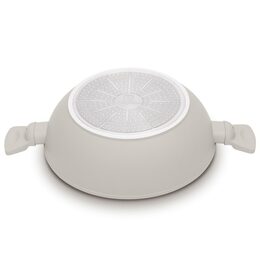 BERLINGERHAUS Pánev WOK s titanovým povrchem a poklicí 30 cm Sahara Collection BH-8065