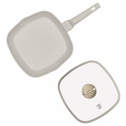 BERLINGERHAUS Pánev grilovací s titanovým povrchem a poklicí 28 cm Sahara Collection BH-8067