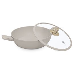 BERLINGERHAUS Pánev s titanovým povrchem a poklicí 30 cm Sahara Collection BH-8069