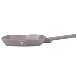 BERLINGERHAUS Pánev grilovací s titanovým povrchem a poklicí 28 cm Taupe Collection BH-8097