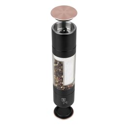 BERLINGERHAUS Mlýnek na pepř a sůl dvojitý Black Rose Collection BH-8553