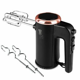 BERLINGERHAUS Ruční šlehač s příslušenstvím 300 W Black Rose Collection BH-9475