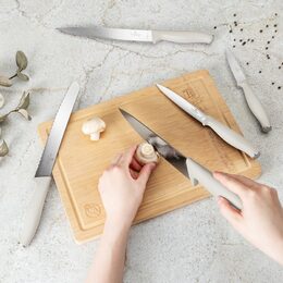 BERLINGERHAUS Sada nožů s prkénkem 6 ks Sahara Collection BH-2966