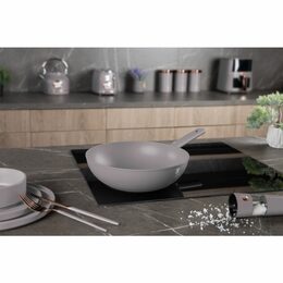 BERLINGERHAUS Pánev WOK s titanovým povrchem 28 cm Taupe Collection BH-8093