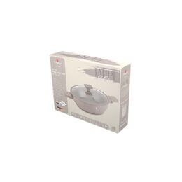 BERLINGERHAUS Pánev s titanovým povrchem a poklicí  28 cm Taupe Collection BH-8098