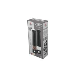 BERLINGERHAUS Mlýnek na pepř a sůl elektrický sada 2 ks Matte Black Collection BH-9543
