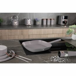 BERLINGERHAUS Pánev grilovací s titanovým povrchem 28 cm Taupe Collection BH-8096