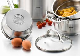 BERGNER Sada nádobí nerez 8 ks Gourmet BG-6523