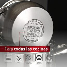 BERGNER Sada nádobí nerez 8 ks Gourmet BG-6523