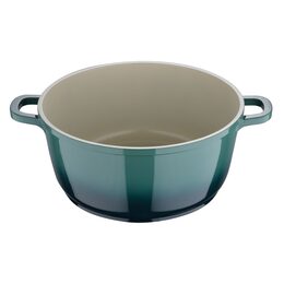 BERGNER Kastrol s keramickým povrchem a poklicí 24 cm Excalibur BG-36101-GR