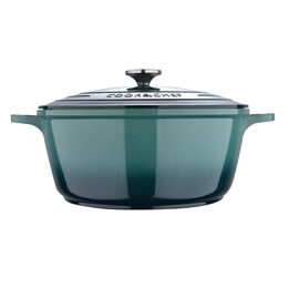 BERGNER Kastrol s keramickým povrchem a poklicí 28 cm Excalibur BG-36102-GR
