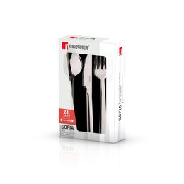 BERGNER Sada příborů nerez 24 ks Sofia BG-45142-MM