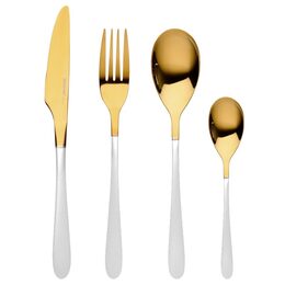 BERGNER Sada příborů nerez 16 ks Lisboa bílá BG-45150-WH