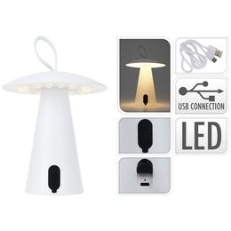EXCELLENT Stolní lampa dobíjecí bílá KO-AF5000820