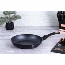 BERLINGERHAUS Sada pánví s mramorovým povrchem 3 ks  Black Rose Collection BH-6158